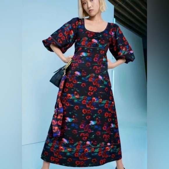 Rachel Comey Dresses & Skirts - NWT RACHEL COMEY KODAK RED FLORAL MAXI DRESS